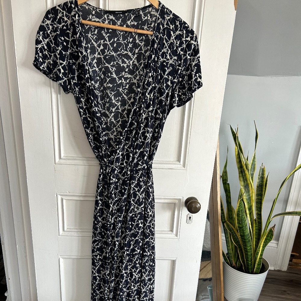 Vero Moda maxi wrap dress